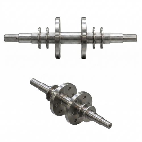 Crankshaft & Flanged Drive Shaft Assembly